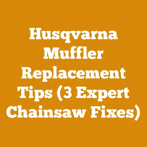 Husqvarna Muffler Replacement Tips (3 Expert Chainsaw Fixes)