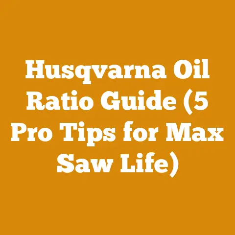 Husqvarna Oil Ratio Guide (5 Pro Tips for Max Saw Life)
