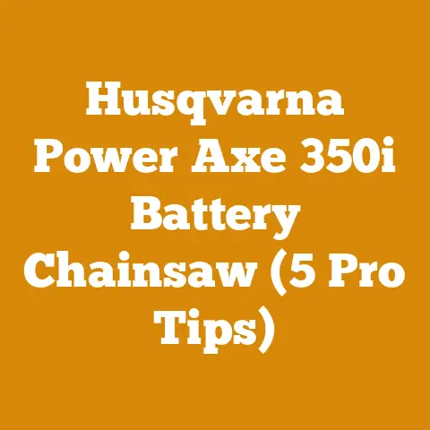 Husqvarna Power Axe 350i Battery Chainsaw (5 Pro Tips)