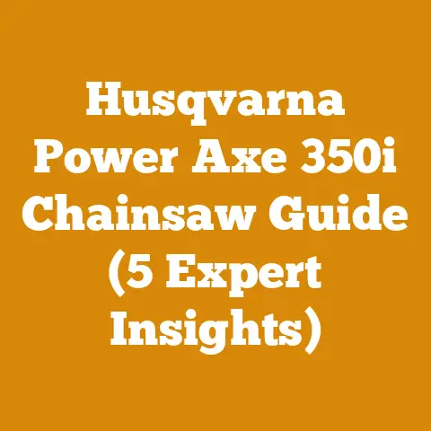 Husqvarna Power Axe 350i Chainsaw Guide (5 Expert Insights)