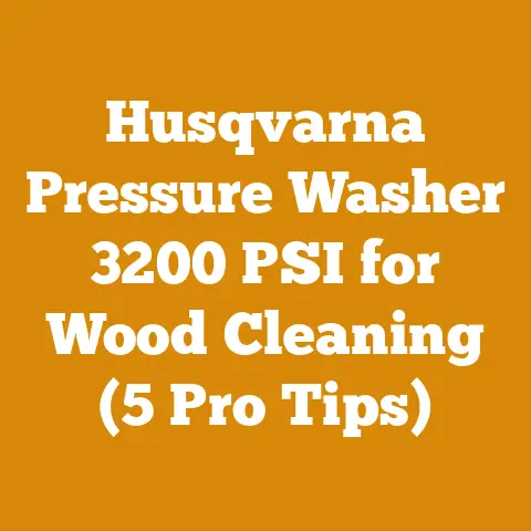 Husqvarna Pressure Washer 3200 PSI for Wood Cleaning (5 Pro Tips)