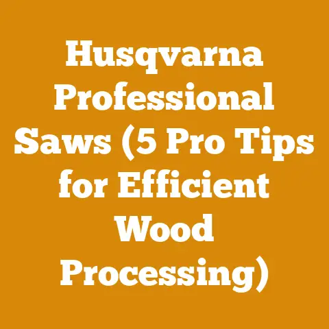 Husqvarna Professional Saws (5 Pro Tips for Efficient Wood Processing)