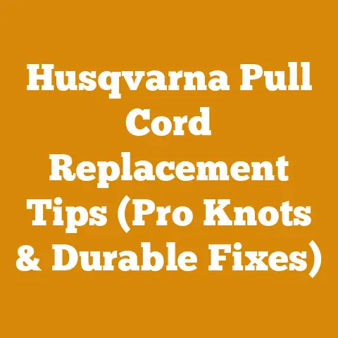 Husqvarna Pull Cord Replacement Tips (Pro Knots & Durable Fixes)