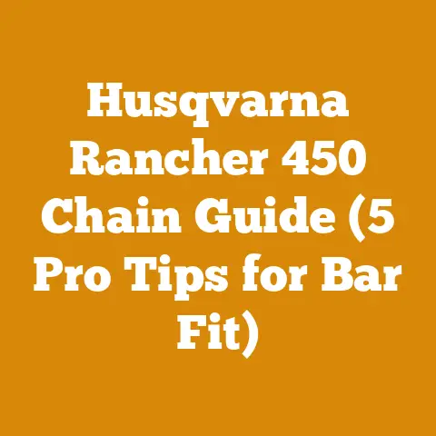 Husqvarna Rancher 450 Chain Guide (5 Pro Tips for Bar Fit)