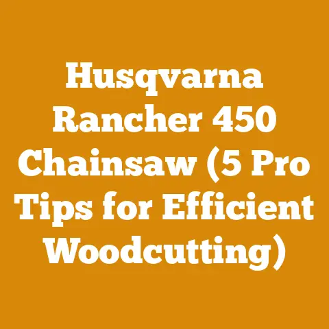 Husqvarna Rancher 450 Chainsaw (5 Pro Tips for Efficient Woodcutting)