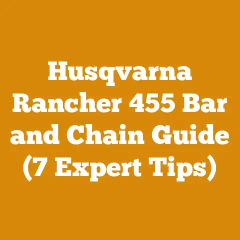 Husqvarna Rancher 455 Bar and Chain Guide (7 Expert Tips)