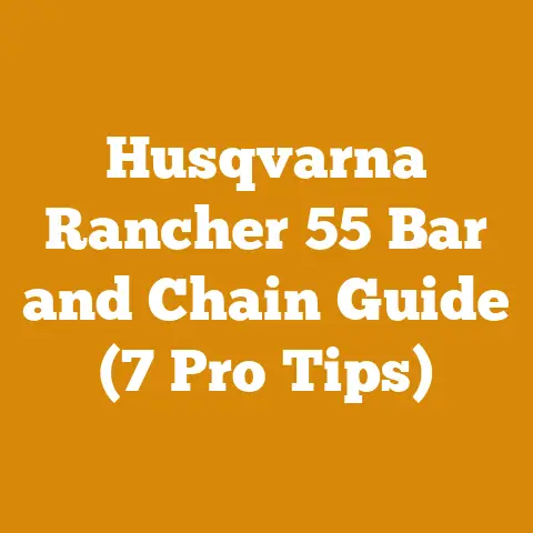 Husqvarna Rancher 55 Bar and Chain Guide (7 Pro Tips)