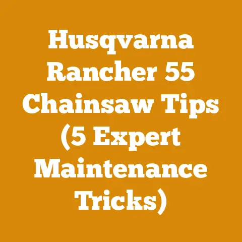 Husqvarna Rancher 55 Chainsaw Tips (5 Expert Maintenance Tricks)