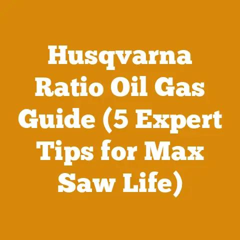 Husqvarna Ratio Oil Gas Guide (5 Expert Tips for Max Saw Life)