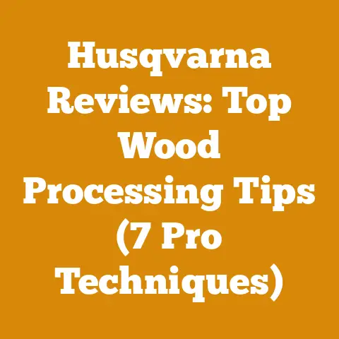 Husqvarna Reviews: Top Wood Processing Tips (7 Pro Techniques)