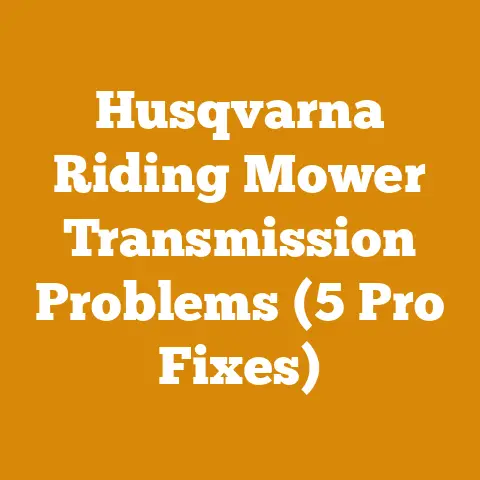 Husqvarna Riding Mower Transmission Problems (5 Pro Fixes)