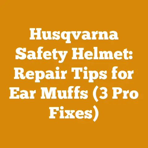 Husqvarna Safety Helmet: Repair Tips for Ear Muffs (3 Pro Fixes)