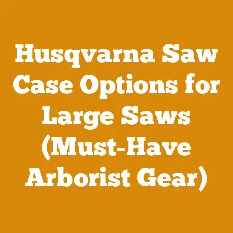Husqvarna Saw Case Options for Large Saws (Must-Have Arborist Gear)