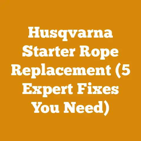 Husqvarna Starter Rope Replacement (5 Expert Fixes You Need)