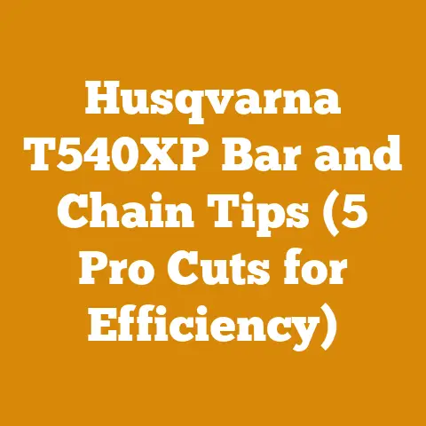 Husqvarna T540XP Bar and Chain Tips (5 Pro Cuts for Efficiency)