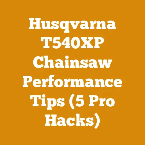 Husqvarna T540XP Chainsaw Performance Tips (5 Pro Hacks)