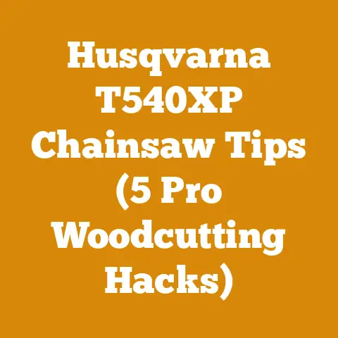 Husqvarna T540XP Chainsaw Tips (5 Pro Woodcutting Hacks)