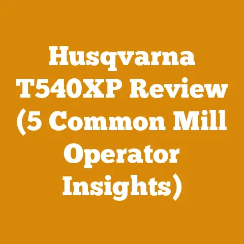 Husqvarna T540XP Review (5 Common Mill Operator Insights)