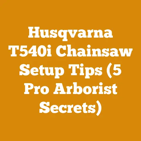 Husqvarna T540i Chainsaw Setup Tips (5 Pro Arborist Secrets)