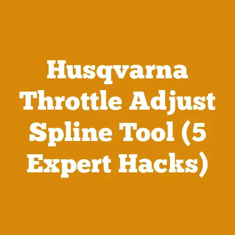 Husqvarna Throttle Adjust Spline Tool (5 Expert Hacks)