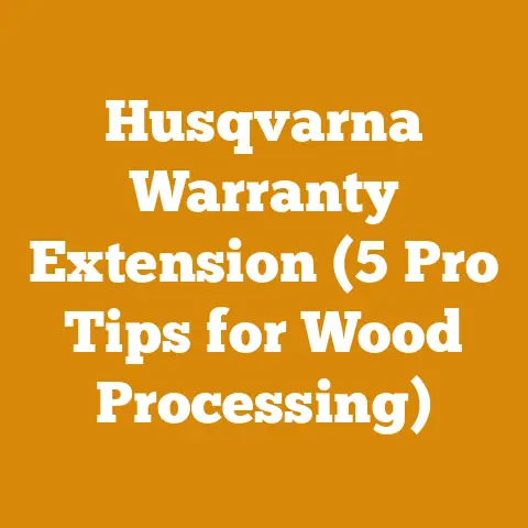 Husqvarna Warranty Extension (5 Pro Tips for Wood Processing)