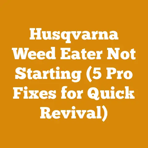 Husqvarna Weed Eater Not Starting (5 Pro Fixes for Quick Revival)
