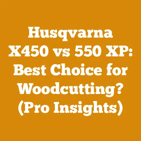 Husqvarna X450 vs 550 XP: Best Choice for Woodcutting? (Pro Insights)