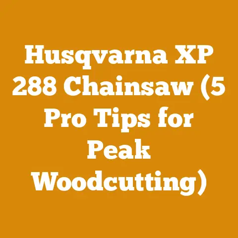 Husqvarna XP 288 Chainsaw (5 Pro Tips for Peak Woodcutting)