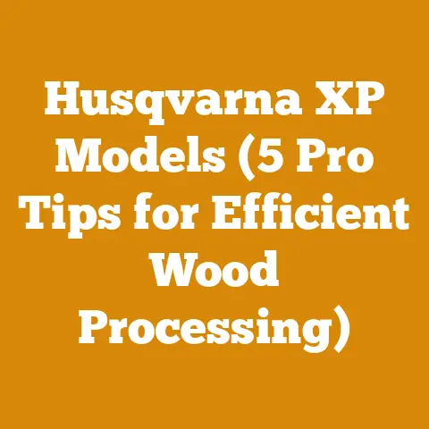 Husqvarna XP Models (5 Pro Tips for Efficient Wood Processing)