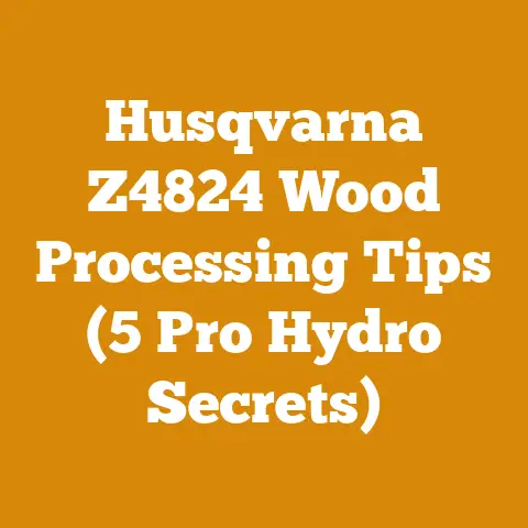 Husqvarna Z4824 Wood Processing Tips (5 Pro Hydro Secrets)