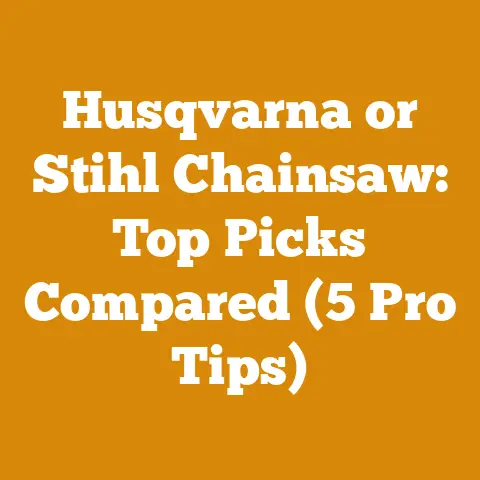 Husqvarna or Stihl Chainsaw: Top Picks Compared (5 Pro Tips)