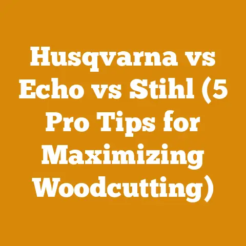Husqvarna vs Echo vs Stihl (5 Pro Tips for Maximizing Woodcutting)