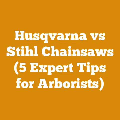 Husqvarna vs Stihl Chainsaws (5 Expert Tips for Arborists)