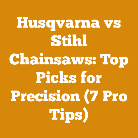 Husqvarna vs Stihl Chainsaws: Top Picks for Precision (7 Pro Tips)