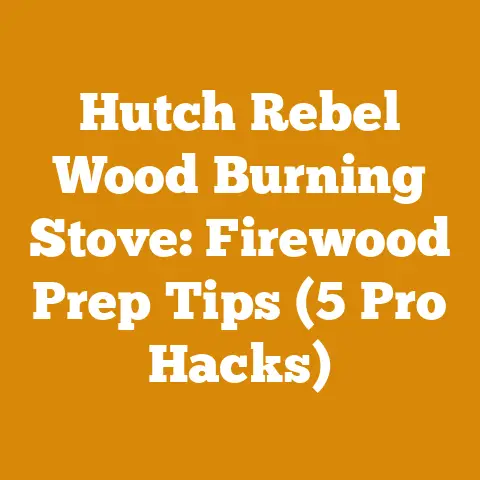 Hutch Rebel Wood Burning Stove: Firewood Prep Tips (5 Pro Hacks)