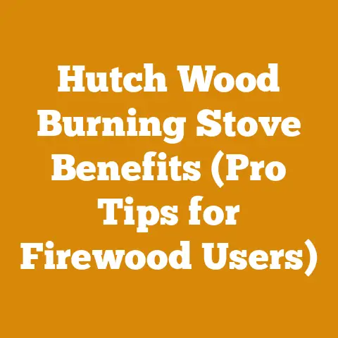 Hutch Wood Burning Stove Benefits (Pro Tips for Firewood Users)