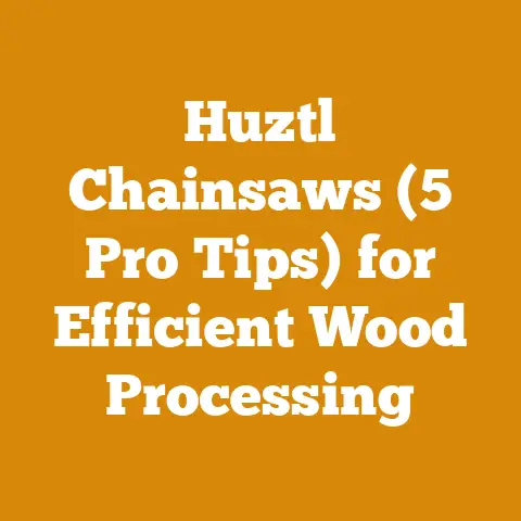 Huztl Chainsaws (5 Pro Tips) for Efficient Wood Processing