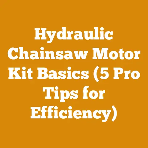 Hydraulic Chainsaw Motor Kit Basics (5 Pro Tips for Efficiency)