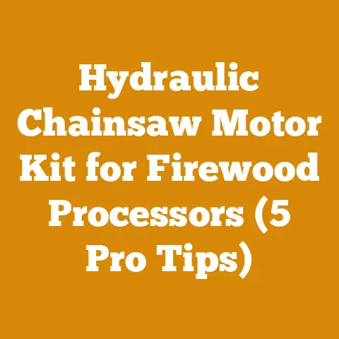 Hydraulic Chainsaw Motor Kit for Firewood Processors (5 Pro Tips)