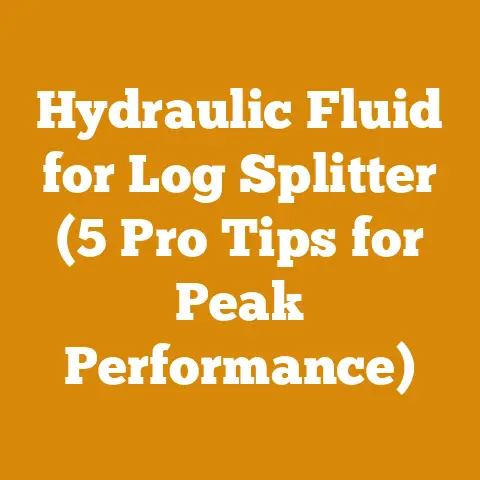 Hydraulic Fluid for Log Splitter (5 Pro Tips for Peak Performance)