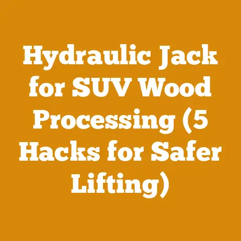Hydraulic Jack for SUV Wood Processing (5 Hacks for Safer Lifting)