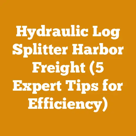 Hydraulic Log Splitter Harbor Freight (5 Expert Tips for Efficiency)