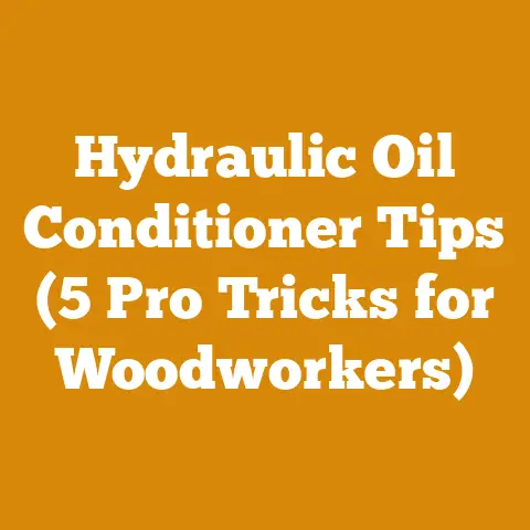 Hydraulic Oil Conditioner Tips (5 Pro Tricks for Woodworkers)