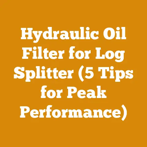 Hydraulic Oil Filter for Log Splitter (5 Tips for Peak Performance)