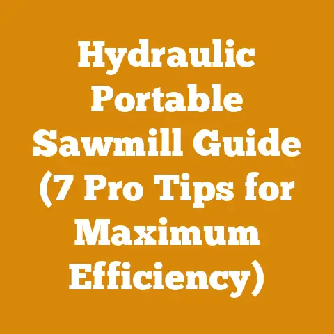 Hydraulic Portable Sawmill Guide (7 Pro Tips for Maximum Efficiency)