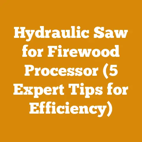 Hydraulic Saw for Firewood Processor (5 Expert Tips for Efficiency)