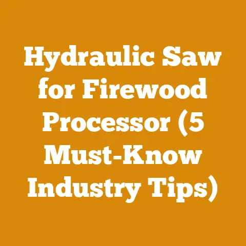 Hydraulic Saw for Firewood Processor (5 Must-Know Industry Tips)