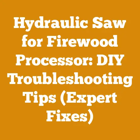 Hydraulic Saw for Firewood Processor: DIY Troubleshooting Tips (Expert Fixes)