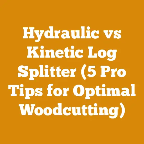 Hydraulic vs Kinetic Log Splitter (5 Pro Tips for Optimal Woodcutting)