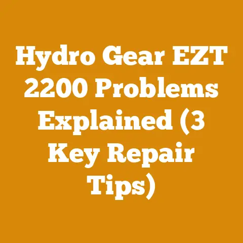 Hydro Gear EZT 2200 Problems Explained (3 Key Repair Tips)